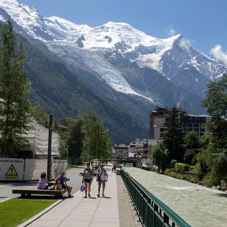 Chamonix Center Parking Mont Blanc View